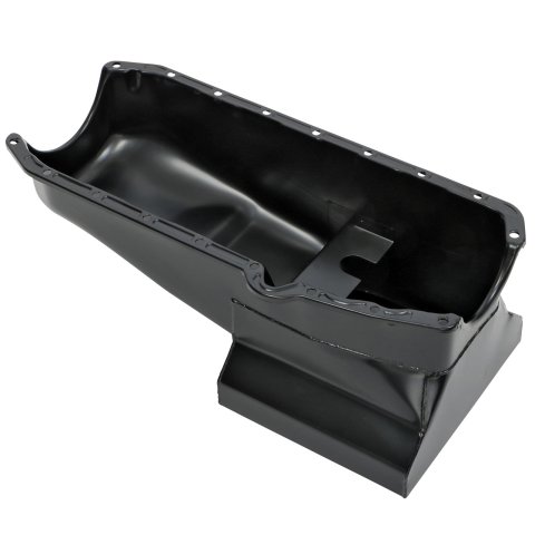 Trans-Dapt Performance Products Oil Pans 7436 Pan, 55-79 SB Chevy Black 7 Qt Pan