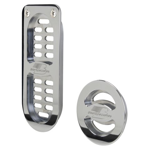 Billet Specialties Door Jamb Louvers 171130 DOOR JAMB VENT, DOOR JAMB VENT 72-76 B-BODY IMP/CAPR (SET) POL thumbnail 1