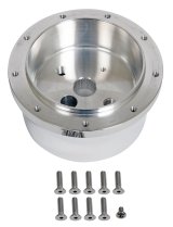 Billet Specialties Steering Wheel Hub Adapters 31120 Installation Kit, Adapter, Polished, 9-Bolt, Buick, Cadillac, Chevy, GMC, Oldsmobile, Pontiac thumbnail 2