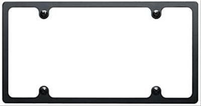 Billet Specialties License Plate Frames BLK55020 Frame, Aluminum, Black Powdercoated, Each thumbnail 1