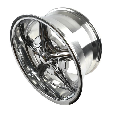 Billet Specialties Legends Series Speedway Polished Wheels 20x10 Wheel, Speedway, Aluminum, Polished, 20 in. x 10.0 in., 5 x 4.75 in. Bolt Circle, 5.500 in. Backspace, Each thumbnail 1