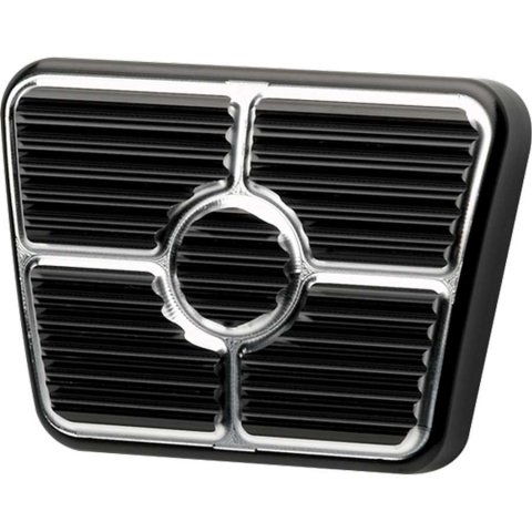 Billet Specialties Pedal Pads for 1967-1969 CAMARO, FIREBIRD - 199365 Pad, Clutch or Brake, Aluminum, Black Anodized, Chevy, Pontiac, Each thumbnail 2