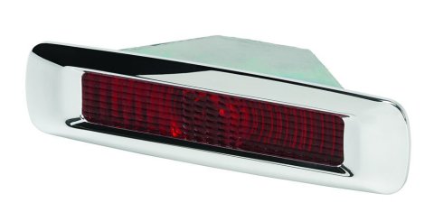 Billet Specialties Vintage Street Rod LED Taillights 61340 Taillights, LED, Red Lens, Smooth, Polished Housing, Pair thumbnail 2