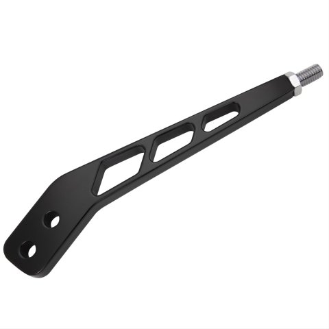Billet Specialties Grid-Style Shifter Levers 264825 Stick, Grid Style, Lay Back, Aluminum, Black Anodized, 8 in. Length, Each