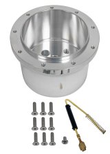 Billet Specialties Steering Wheel Hub Adapters 31126 Installation Kit, Adapter, Polished, 9-Bolt, GM, Kit thumbnail 2