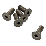 Billet Specialties Center Cap Screws 999498 Fasteners, Screws, Allen Head, Stainless Steel, Natural, Set of 5 thumbnail 1