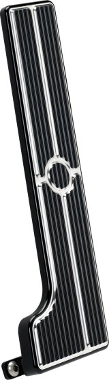Billet Specialties Pedal Pads 199245 Pad, Gas, Aluminum, Black Anodized, Chevy, Each thumbnail 1