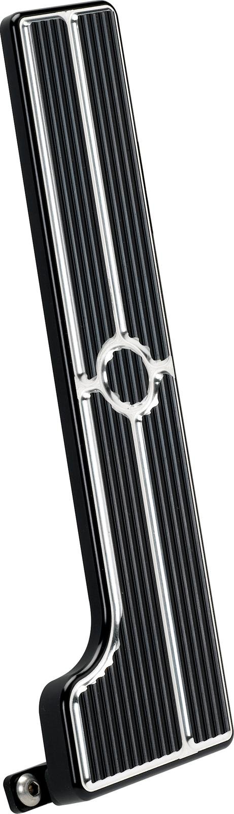 Billet Specialties Pedal Pads 199245 Pad, Gas, Aluminum, Black Anodized, Chevy, Each