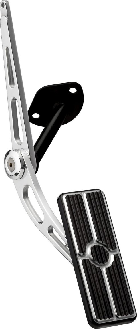 Billet Specialties Gas Pedal Assemblies for 1967-1969 CAMARO, FIREBIRD - 199165 Throttle Pedal, Firewall Mount, Aluminum, Black Anodized, Chevy, Pontiac, Each thumbnail 1