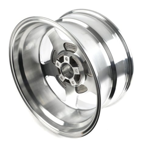 Billet Specialties Legends Series Speedway Polished Wheels 20x10 Wheel, Speedway, Aluminum, Polished, 20 in. x 10.0 in., 5 x 5.0 in. Bolt Circle, 5.500 in. Backspace, Each thumbnail 3
