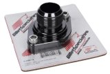 Billet Specialties Thermostat Housings BLK90119 Water Neck, Aluminum, Black Anodized, Straight Up, -20 AN Male Threads, Chevrolet, Small/Big Block, Each thumbnail 2