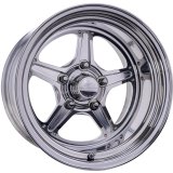 Billet Specialties Street Lite Polished Wheels 15x10 Wheel, Series, Aluminum, Polished, 15 in. x 10.00 in., 5 x 4.50 in. Bolt Circle, 4.500 in. Backspacing, Each thumbnail 1