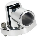 Billet Specialties Thermostat Housings 90720 Water Neck, Aluminum, Polished, 0 Degree, Ford, 429, 460, Each thumbnail 1