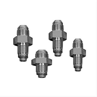 Billet Specialties Power Steering Adapter Kits 77901 Fittings, Type, Straight, Aluminum, Nickel Plated, Set of 4 thumbnail 3