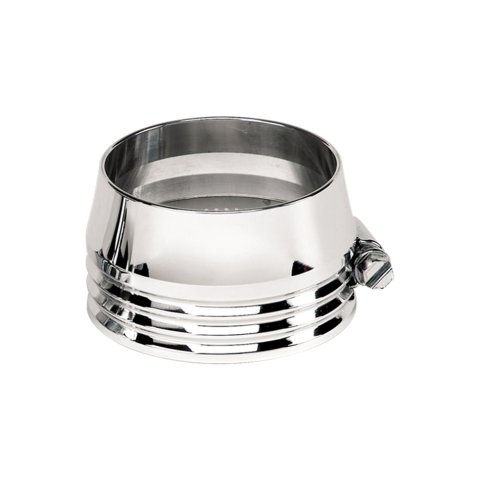 Billet Specialties Aluminum Hose End Clamps 67825 Clamp, Stainless Steel Clamp, Polished Cover, 1 1/2 in. Maximum Diameter, Rubber Only, Each thumbnail 3