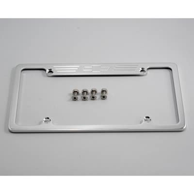 Billet Specialties License Plate Frames 55623 Frame, Aluminum, Polished, Chevy Bowtie Emblem, Each thumbnail 2