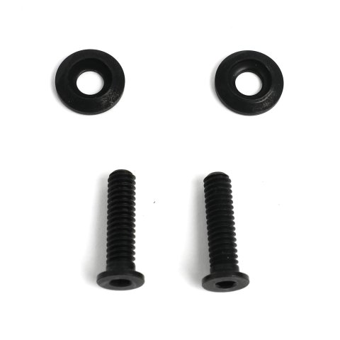 Billet Specialties Pro-Bolts BLK66130 Fender Bolts, 1/4 in.-20 RH Thread, 11/16 in. Washer Diameter, Stainless Steel, Black, Pair thumbnail 1