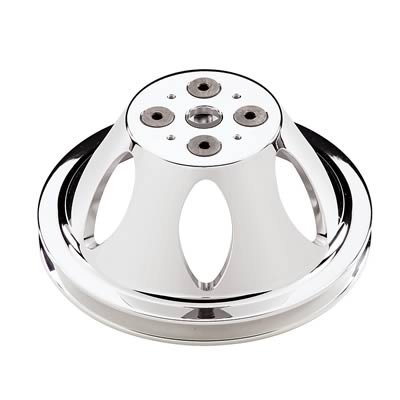 Billet Specialties Water Pump Pulleys 80120 Pulley Small Block Single Groove Short thumbnail 2