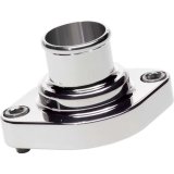 Billet Specialties Thermostat Housings 90820 Water Neck, Aluminum, Polished, Straight Up, Chrysler, Dodge, Plymouth, Big Block, Small Block, Each thumbnail 2