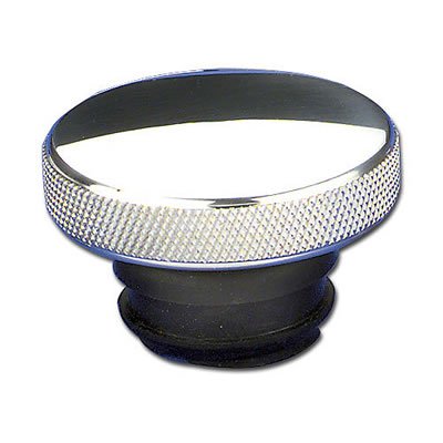 Billet Specialties Oil Fill Caps 23120 Cap, Aluminum, Round, Polished, Push-In, Universal, Each thumbnail 1