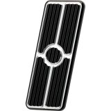 Billet Specialties Pedal Pads for 1967-1969 CAMARO, FIREBIRD - 199265 Gas Pad, Aluminum, Black, Chevy, Pontiac, Each thumbnail 2