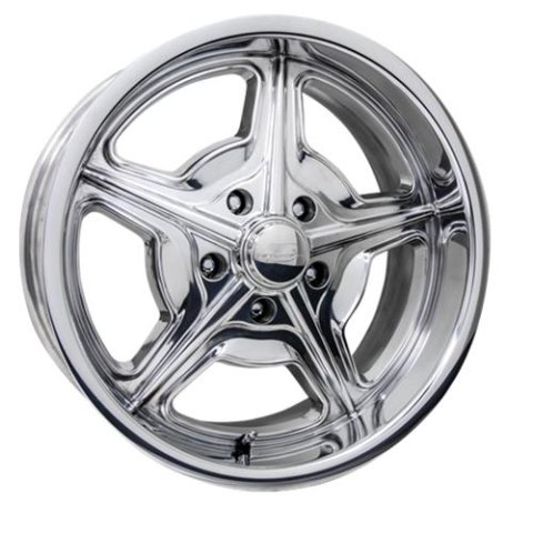 Billet Specialties Legends Series Speedway Polished Wheels 22x10 Wheel, Speedway, Aluminum, Polished, 22 in. x 10 in., 5 x 5.0 in. Bolt Circle, 5.500 in. Backspace, Each thumbnail 2