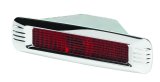 Billet Specialties Vintage Street Rod LED Taillights 61330 Taillights, LED, Red Lens, Polished Housing, Pair thumbnail 4