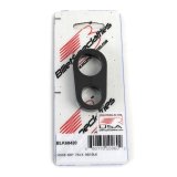 Billet Specialties Hose Separators BLK68420 Separator, Aluminum, Black, One .734 in. Hole/One .890 in. Hole, Each thumbnail 1