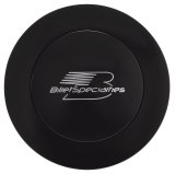 Billet Specialties Horn Buttons BLK32625 Button, Aluminum, Large Trim, Black Anodized, Logo, Each thumbnail 2
