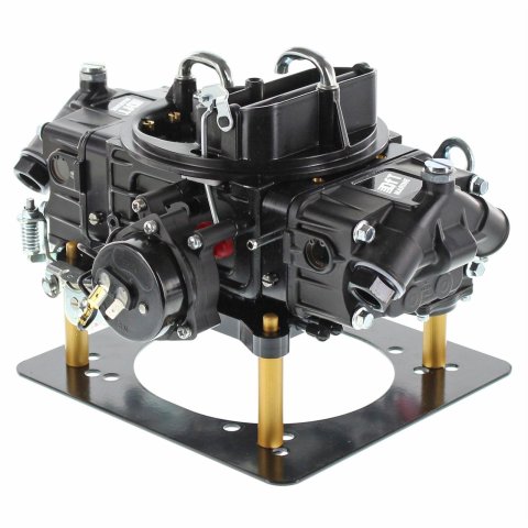 Quick Fuel Performance Marine 850 CFM 4-Barrel Carburetor M-850 Carburetor, Marine, cfm, Mechanical Secondary, Electric Choke, 4-Barrel, Square Bore, Dual Feed, Black, Each thumbnail 1