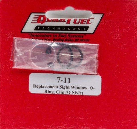 Quick Fuel Replacement Carburetor Bowl Sight Glass Kits 7-11QFT Window Kit thumbnail 2