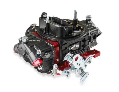 Quick Fuel Brawler Street Series 680 CFM 4-Barrel Carburetor BR-67317 Carburetor, Series, cfm, Vacuum Secondary, Electric Choke, 4-Barrel, Square Bore, Black, Red Anodized Metering Blocks, Each thumbnail 2