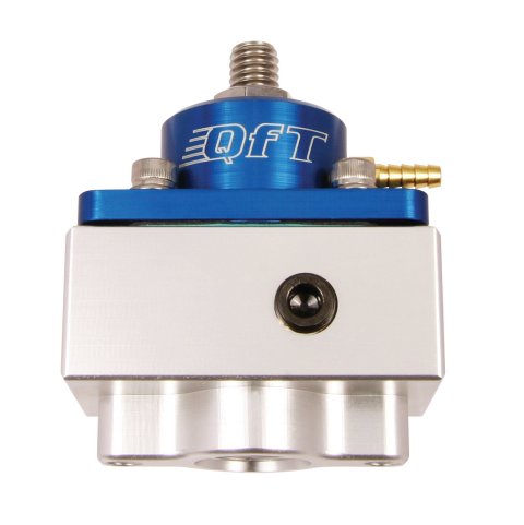Quick Fuel Pressure Regulators 30-1899QFT Regulator, 4 1/2-9 psi, Aluminum, Blue Anodized, Alcohol, Universal, Each thumbnail 2