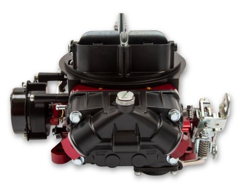 Quick Fuel Brawler Street Series 600 CFM 4-Barrel Carburetor BR-67316 Carburetor, Series, cfm, Mechanical Secondary, Electric Choke, 4-Barrel, Square Bore, Black, Red Anodized Metering Blocks, Each thumbnail 3