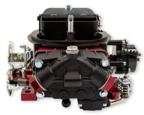 Quick Fuel Brawler Street Series 600 CFM 4-Barrel Carburetor BR-67316 Carburetor, Series, cfm, Mechanical Secondary, Electric Choke, 4-Barrel, Square Bore, Black, Red Anodized Metering Blocks, Each thumbnail 4