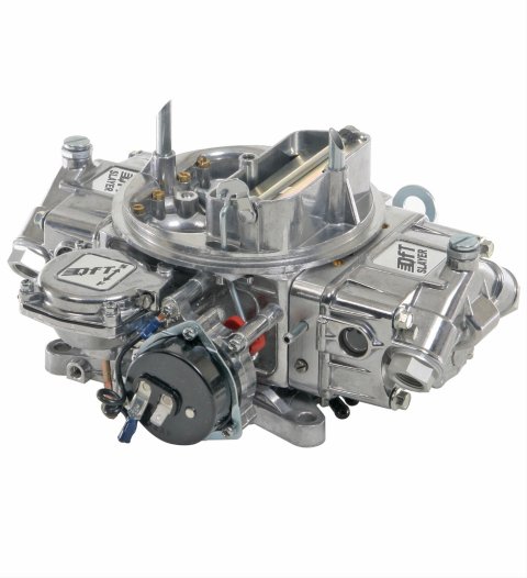 Quick Fuel Slayer Series 600 CFM 4-Barrel Carburetor SL-600-VS Carburetor, Series, cfm, Square Bore, Vacuum Secondary, Electric Choke, Polished, Each thumbnail 2