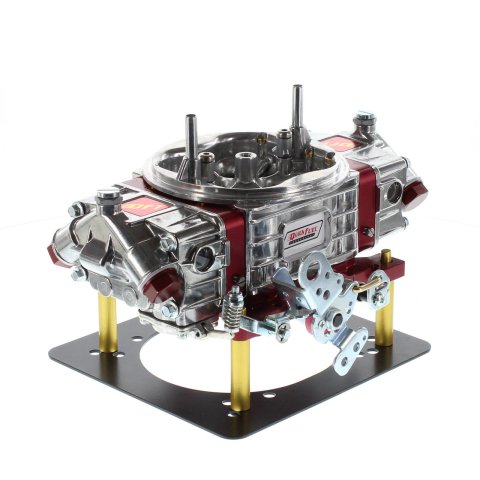 Quick Fuel Q-Series 4-Barrel 750 CFM Carburetor Q-750 Carburetor, Gasoline, 4150, cfm, 4-Barrel, Down-Leg, Billet Metering Blocks, Dual Inlet, Each thumbnail 1
