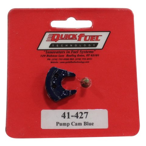 Quick Fuel Accelerator Pump Cams 41-427QFT Cam, Plastic, Light Blue, Each thumbnail 1