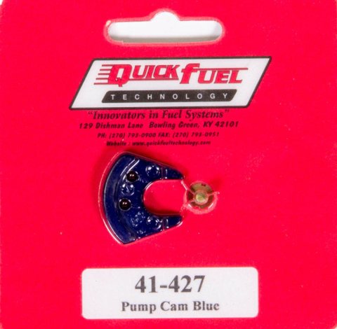 Quick Fuel Accelerator Pump Cams 41-427QFT Cam, Plastic, Light Blue, Each thumbnail 3
