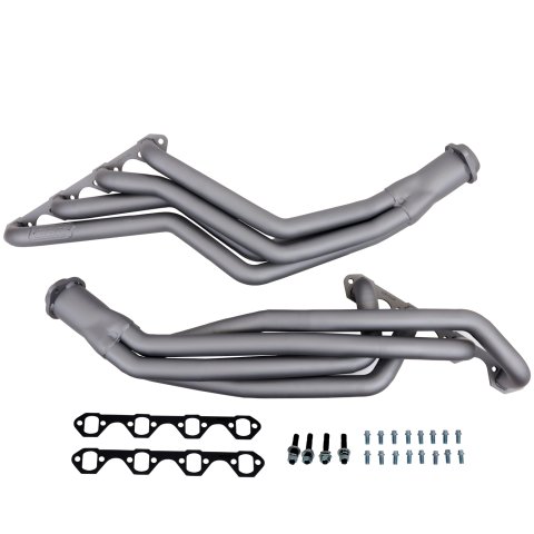 BBK Full-Length Headers 1516 Headers, Long Tube, Steel, Titanium, Ford, 5.0L, Pair thumbnail 3