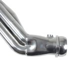BBK Full-Length Headers 16480 Headers, Long Tube, Steel, Polished Ceramic Coated, Chrysler, Dodge, Pair thumbnail 1