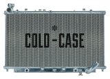Cold Case Performance Aluminum Radiators LMC100A Radiator, Performance, Aluminum, Polished, Crossflow, 2 Row, Transmission Cooler, Chevrolet, Each thumbnail 1