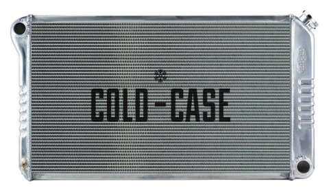 Cold Case Performance Aluminum Radiators GMA42 Radiator, Performance, Aluminum, Polished, Crossflow, 2 Row, Pontiac, Each