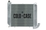 Cold Case Performance Aluminum Radiators for 1965-1968 CORVETTE - CHV712A Radiator, Performance, Aluminum, Polished, Crossflow, 2 Row, Chevy, Corvette, Small Block, Each thumbnail 2