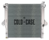 Cold Case Performance Aluminum Radiators for 2003-2009 RAM 2500, 3500 - MOT570A Radiator, Performance, Aluminum, Polished, Crossflow, 2 Row, Dodge, Each thumbnail 1