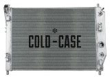 Cold Case Performance Aluminum Radiators for 2005-2013 CORVETTE - CHV722A Radiator, Performance, Crossflow, Aluminum, Polished, 2-row, Transmission Cooler, Chevrolet, 6.0L LS, 6.2L LS, 7.0L LS, Each thumbnail 2