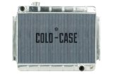 Cold Case Performance Aluminum Radiators for 1966-1967 CHEVELLE, EL CAMINO - CHE542 Radiator, Performance, Aluminum, Polished, Downflow, 2 Row, Chevy, Each thumbnail 2