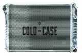 Cold Case Performance Aluminum Radiators for 1968 CHEVY II, 1969-1972 NOVA - CHN548 Radiator, Performance, Aluminum, Polished, Crossflow, 2 Row, Chevy, Nova, Big Block, Each thumbnail 2