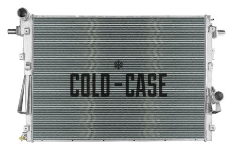 Cold Case Performance Aluminum Radiators for 2011-2016 F-250 SUPER DUTY, F-350 F-450 DUTY - FOT584A Radiator, Performance, Aluminum, Polished, Crossflow, 2 Row, Ford, Each