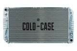 Cold Case Performance Aluminum Radiators for 1994-1996 IMPALA - CHI579A Radiator, Performance, Aluminum, Polished, Crossflow, 2 Row, Transmission Cooler, Chevy, Each thumbnail 2